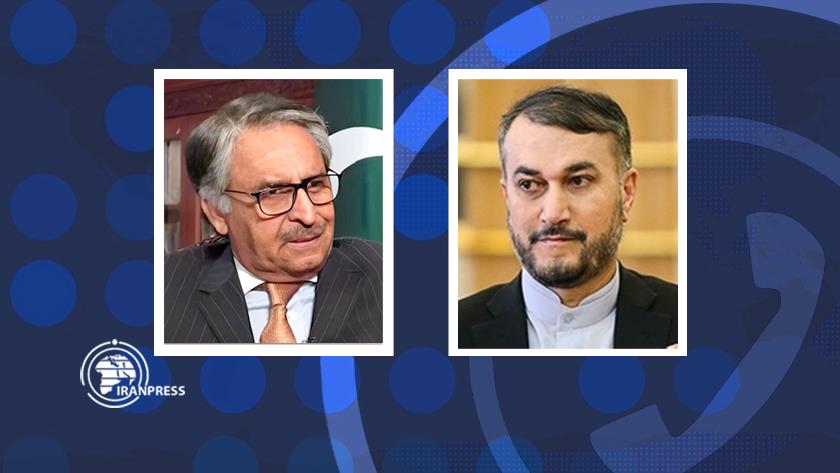 Iranpress: Iran, Pakistani FMs confer boosting brotherly ties